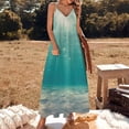 thumbnail image 2 of Bright Sunshine Through Deep Blue Sea Sleeveless Dress Woman Fashion Long Dresses Women's Summer Suit Dress Summer 2025 Women, 2 of 7