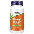 thumbnail image 3 of NOW Foods Vegetarian Ginkgo Biloba Cognitive Function Support, 60mg, 120 Ct, 3 of 3