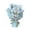 Blue, variant on Dnogom Mini Soap Flower Bouquet, Pink/Purple/Blue Fragrant Romantic Eternal Rose, Valentine's Day Gift for Lover Friend Companion(7.09x5.51x1.97in)
