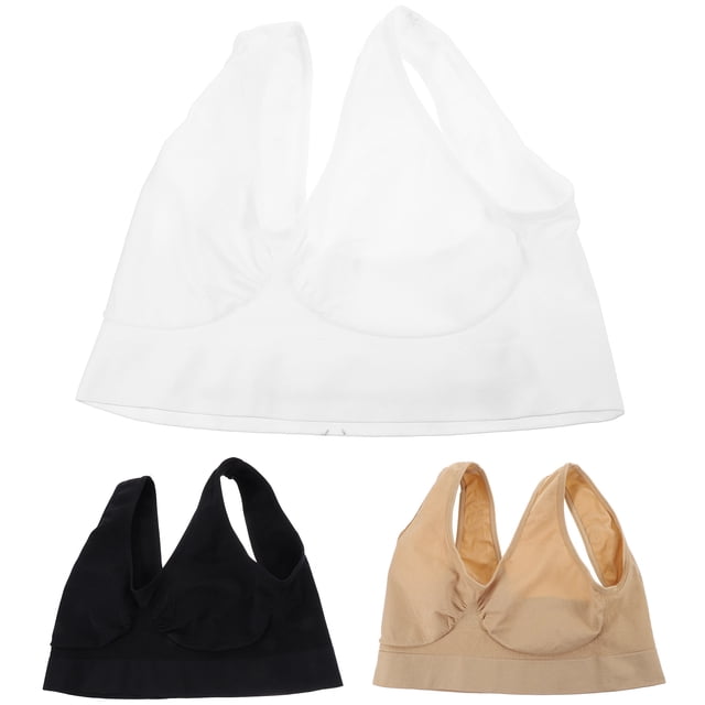 BESTYASH 3Ud Sujetadores Deportivos Sin Para Yoga Correr Y En Material Nylon Secado