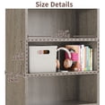 thumbnail image 5 of YQ JENMW 5-Tier Bookshelf,Storage Organizer Bookcase with Open Shelf,For Living Room,Bedroom,Home Office, 5 of 7