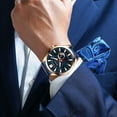 thumbnail image 5 of Silver Black Watches Men's Top Brand CURREN Fashion Causal Quartz Wristwatch Luxury Stainless Steel Male Watch Reloj Hombres, 5 of 5