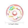 thumbnail image 2 of weibbin Donut Bath Bombs Gift Handmade Organic Bath Bomb Kit with Essential Oils Relaxation Spa Gift 1PC, 2 of 5