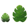 thumbnail image 1 of Shisuyan 2pcs Creative Leaf Shaped Cup Tray Premium Tea Cup Mat Coffee Cup Coasters, 1 of 9