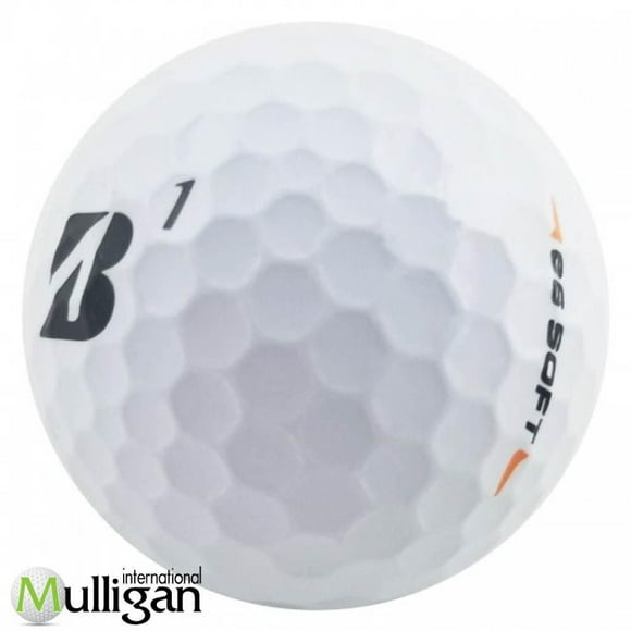 Mulligan - 60 Bridgestone E6 Soft 4A Recycled Used Golf Balls, White