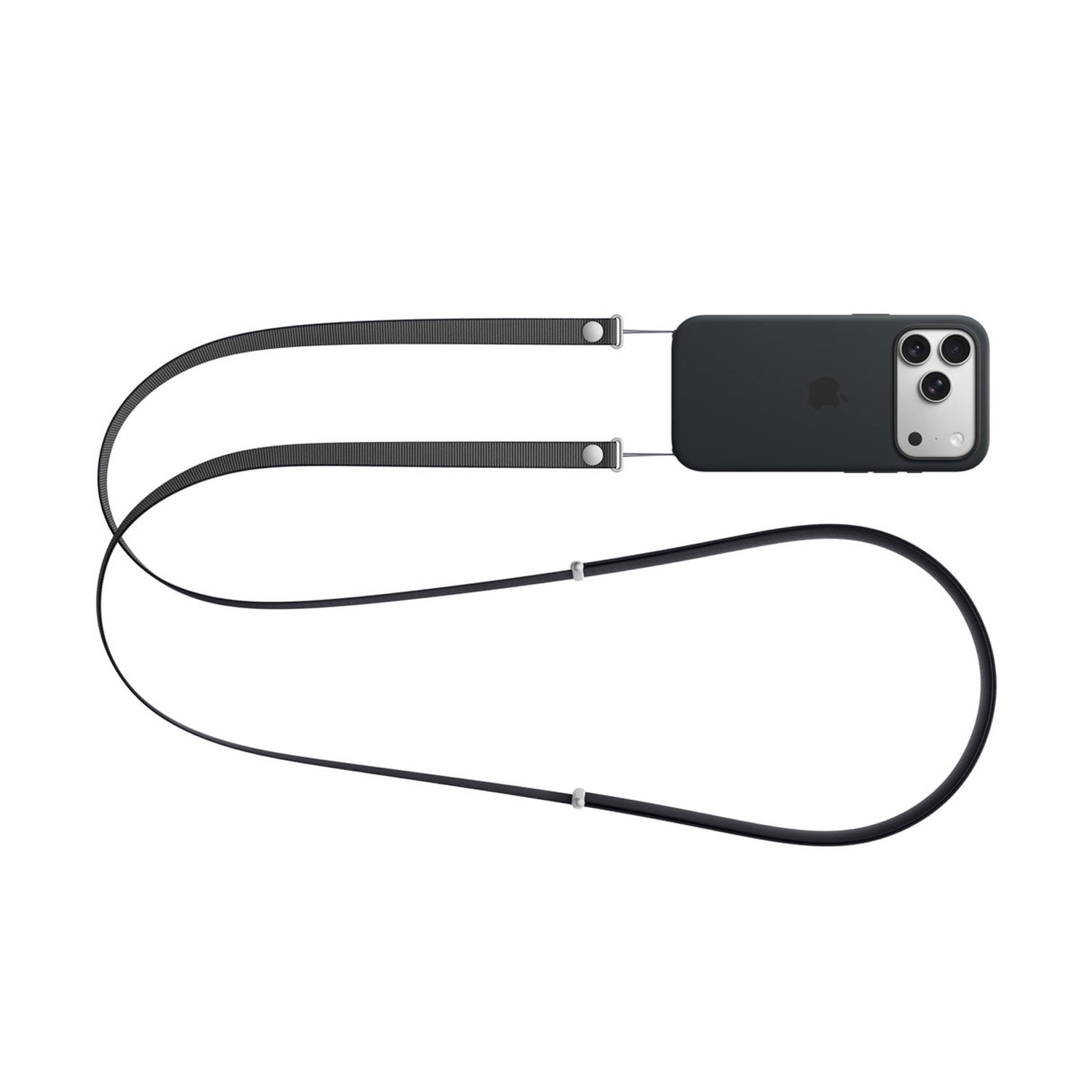 Universal Adjustable Neck Lanyard for Phone Cases - Black