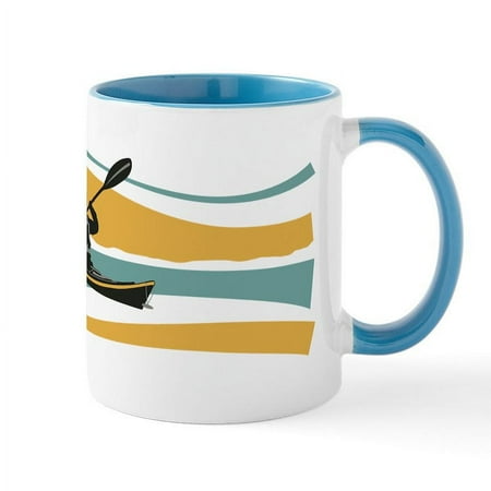 

CafePress - Kayak Sunrise Mug - 11 oz Ceramic Mug - Novelty Coffee Tea Cup