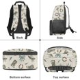 thumbnail image 5 of Yspwyqan Backpack for 10 Year Old Girl, Cowboy Boot Bow 17 Inch Lightweight School Bag, Front Pocket, Cute Daypack for Kindergarten Elementary School, 5 of 7