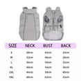 thumbnail image 2 of Winter Vest Cozy Apparel Thermal Lined Outerwear For Small Medium Large Windproof Cold Weather Jacket Coat Pet Clothes Rack Pet Clothes for Cats Pet Clothes for Medium Dogs Girl Pet Clothes for Medium, 2 of 5