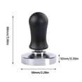 thumbnail image 2 of YasTant 58mm Espresso Tamper Coffee Tamper Calibrated with Spring Adjustable Grip Ergonomics Handle Coffee Powder Press Tool Stainless Steel Flat Base Cafe Barista Family Office Tool, 2 of 7