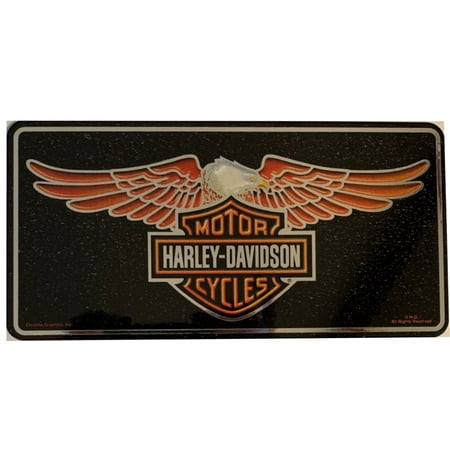  Harley  Davidson  Logo  w Eagle License  Plate Walmart com