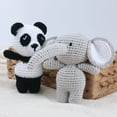 thumbnail image 3 of Lovely Crocheted Stuffed Animal Toy Handmade Gift Couch Desktop Decoration Cartoon Baby Shower Gift Crocheted Toy, 3 of 4