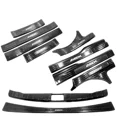 thumbnail image 4 of Protector de umbral de coche de acero inoxidable para Mitsubishi ASX 2020-2021, placa protectora de umbral de maletero, accesorios de protección antirrayas, 4 of 5