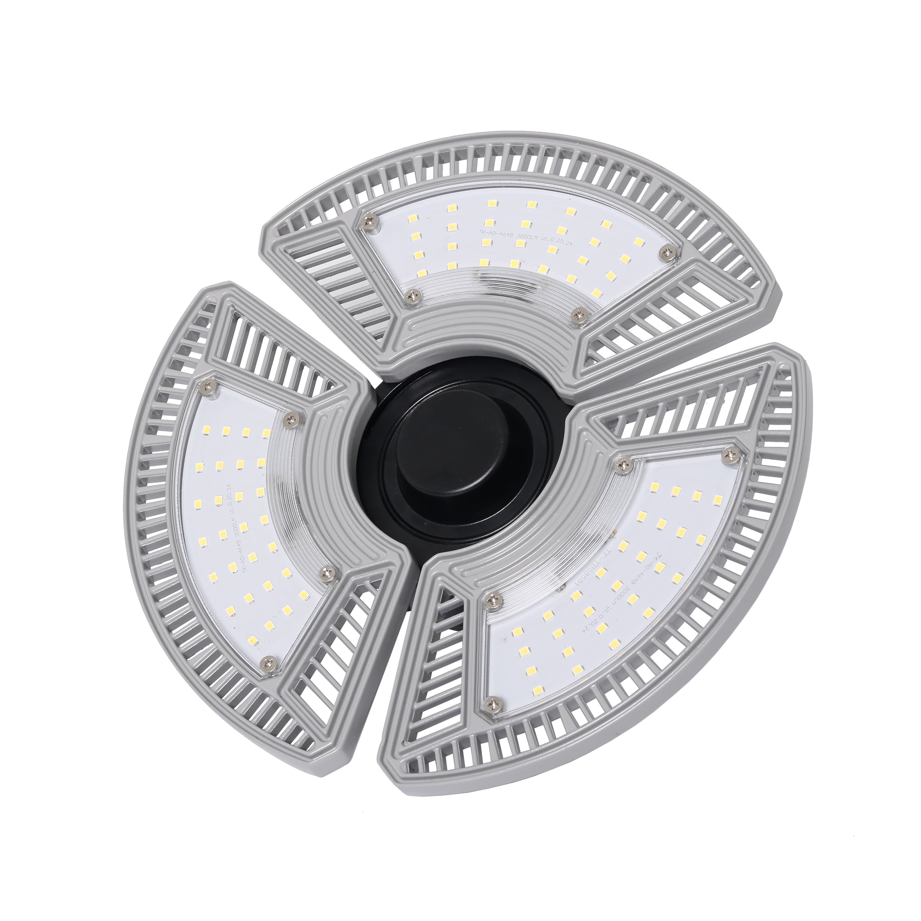 Honeywell Deformable LED Garage Light, 3000 Lumens with Adjustable Panels and E26 Base