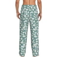 thumbnail image 3 of Xecao Floral Men's Straight Lounge Pajama Pants: The Ultimate in Comfortable Sleepwear, 3 of 9
