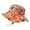 Orange, variant on Kids Sun Hat Adjustable Fisherman Cap for Outdoor Summer Beach Playground Lightweight Breathable,Size 2-6 Years