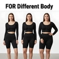 thumbnail image 4 of Lanola Arm Compression Sleeves for Women Arm Shaper Front Closure Post Surgery Arm Slimming, 4 of 5