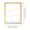 thumbnail image 2 of Estbridge 8.5 in x 11 in Golden Display Wall Picture Frames, 2 of 6