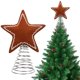 thumbnail image 2 of Adorno navideño de fieltro para la copa del árbol Adorno de estrella para la copa del árbol de Navidad, 2 of 6