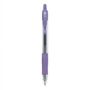 G2 Premium Gel Pen, Retractable, Extra-Fine 0.5 Mm, Purple Ink, Smoke Barrel, Dozen | Bundle of 10 Dozen