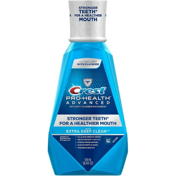 Crest ProHealth Advanced Mouthwash with Extra Deep Clean, Fresh Mint