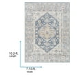 thumbnail image 2 of Livabliss x Vivir Lorelai Vintage Washable Area Rug, 7'10" x 10'2", Beige, (8' x 10'), 2 of 6