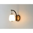 thumbnail image 4 of E25060-92BKGLD ET2 Lighting Soji-4W 1 LED Wall sconce-4.75 Inches wide by 9.25 inches high, 4 of 5