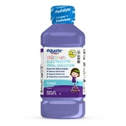Angle View: Equate Children's Electrolyte Solution, Grape, 12 fl oz Bottle