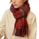 thumbnail image 2 of Bufandas de color para mujer y bufandas de moda de invierno, bufandas cálidas y gruesas para mujer, 2 of 4
