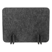 Hemobllo Soundproof Privacy Panel for Office Dark Grey Felt 1Pcs