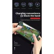 MCDODO 90 Degree Right Angle Braided USB C Charger Charging Sync Type C Cable Cord(1.2M,1X Data Cable)
