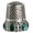 Ancient silver, variant on Ywmsfl Antique Rhinestones Metal Thimble Sewing Finger Covers Comfortable Finger Protectors For Quilting Embroidery Needlework