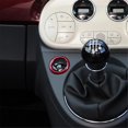 thumbnail image 3 of Real Hard Carbon Fiber Car Shift Panel Ring Sticker For 500 595 2012-2023, 3 of 5