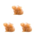 thumbnail image 3 of Figuras de cristal Animal Inteprter Jade tallada Conejo regalo Presente Rojo Type1 NO1, 3 of 6