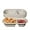500 PACK, variant on 29oz Disposable Bowls - 2 Compartment Rectangular Compostable Sugarcane Fiber Biodegradable Paper Bowls Eco-Friendly Oblong Take Out Food Containers, Food Storage, Microwave Safe, Meal (500 PACK)
