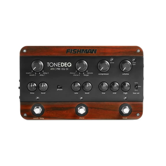 Fishman PRO-DEQ-AFX ToneDEQ Preamp Acoustic EQ Pedal