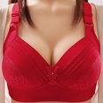 thumbnail image 6 of Snoarin Plus Size Bras for Women Wire Free Comfortable Push Up Bra Underwear Onepiece Bra Everyday Underwear Bras M-4XL, 6 of 7