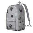 thumbnail image 2 of Dogs and Hearts Pattern Travel Backpack – Lightweight Oxford Backpack with Comfortable Carrying and Anti-theft Features Perfect for Outdoor Activities and Campus Commuting, 2 of 5