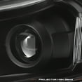 thumbnail image 3 of AKKON - For 2011 2012 2013 2014 2015 Chevy Cruze Black Projector Headlights Driver + Passenger Side Replacement, 3 of 7