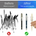 thumbnail image 5 of 20PCS Pen Holder, Adhesive Pen Pencil Holder for Desk Wall Clipboard Car Silicone Pens Markers Pencils Organizer Teacher Supplies, 5 of 7