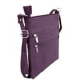 thumbnail image 2 of Purple Mini Body Purse Multi Pocket Cross Body Handbag Adjustable Shoulder Strap Designed in the U.S.A., 2 of 5