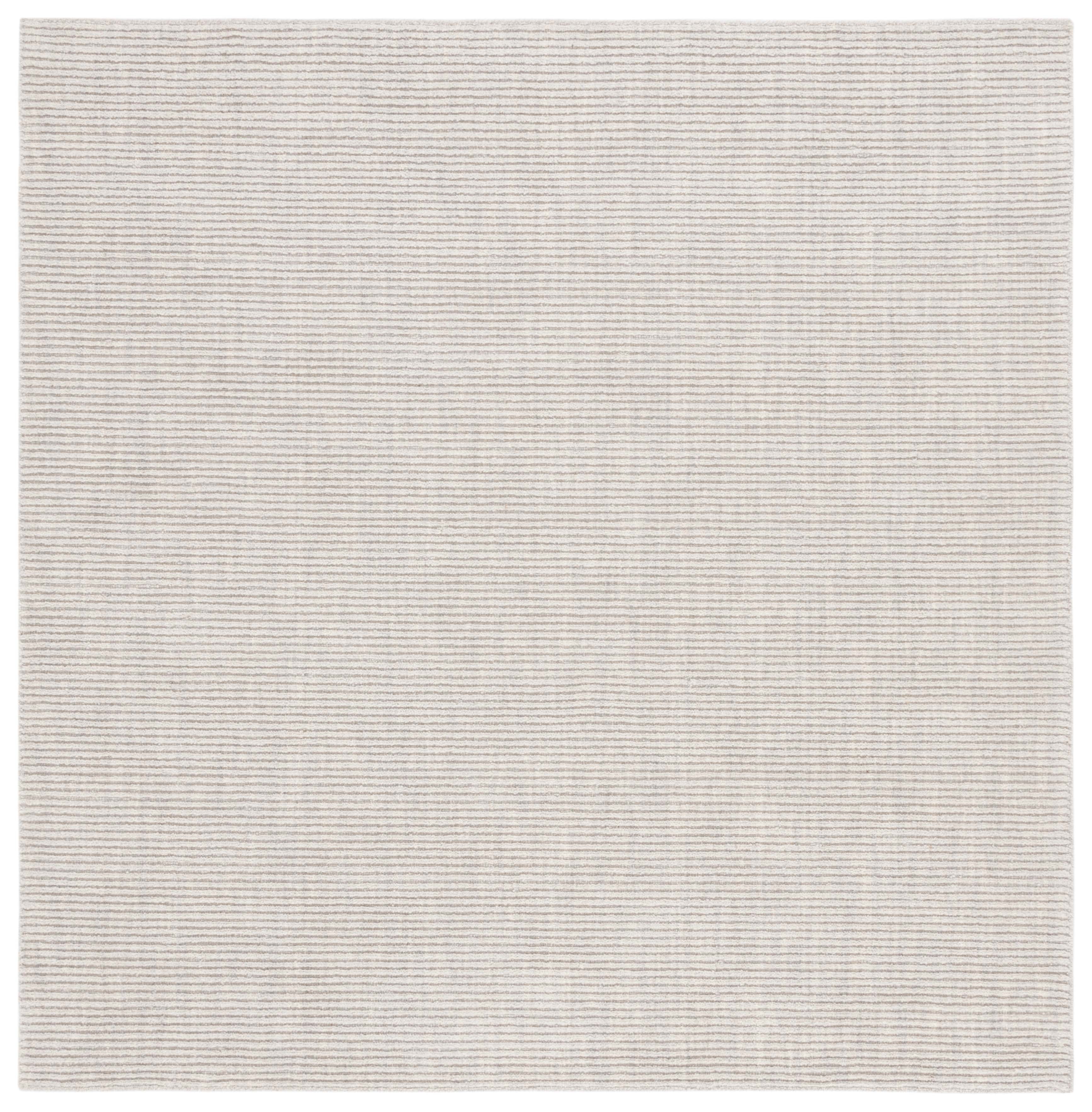Safavieh Himalaya Hayden Solid Area Rug, Light Gray, 6' x 6' Square