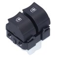 thumbnail image 2 of Botón de control de ventana 254118722R Reemplazo negro para CAPTUR Mk1 2012-presente, 2 of 14