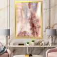 thumbnail image 3 of Designart 'Pastel Abstract With Pink Blue and Dark Red Spots' Modern Framed Art Print, 3 of 4