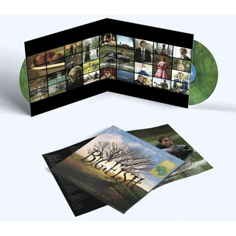 Big Fish Soundtrack 2xLP shops Green & Yellow Vinyl Record