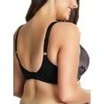 thumbnail image 2 of Sculptresse BLACK/PINK Katya Underwire High Apex Balconnet Bra, US 40E, UK 40DD, 2 of 2