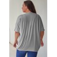 thumbnail image 2 of Plus Size Ribbed Cocoon Cover Up, 2 of 5