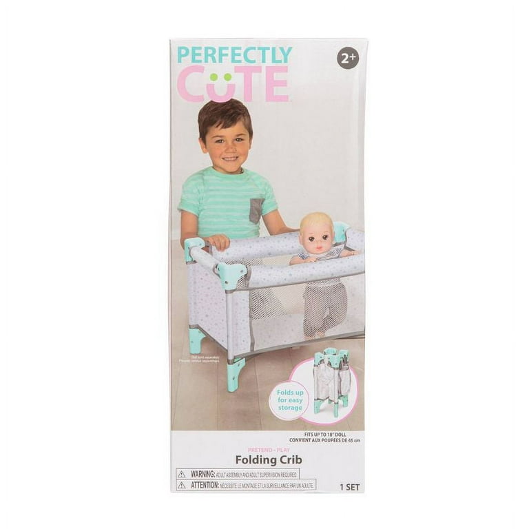 Perfectly cute baby doll sales folding crib and playpen