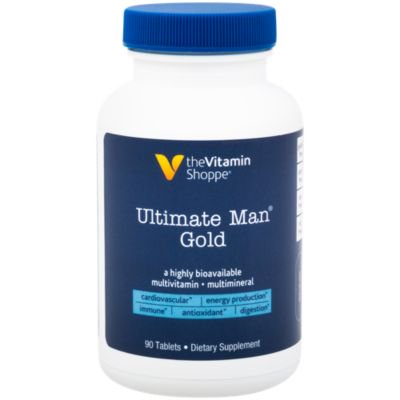 Ultimate Man Gold Multivitamin, High Potency Multi – Energy Antioxidant Blend, Daily Multimineral