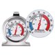 thumbnail image 5 of Papaba Freezer Thermometer,2Pcs Large Round Dial Kitchen Stainless Steel Freezer Refrigerator Thermometer, 5 of 7